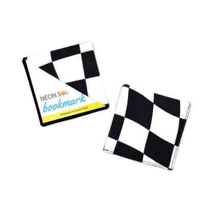 Corner Bookmark | wavy checks - Starry Skies Austin