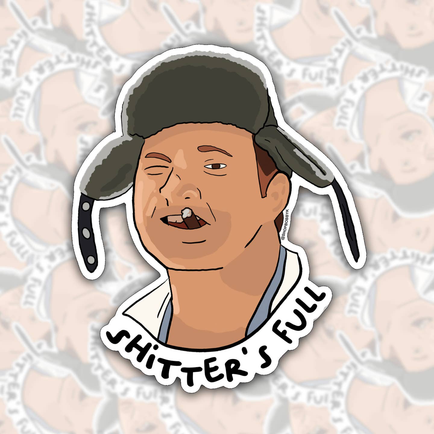 Cousin Eddie Sticker - Starry Skies Austin