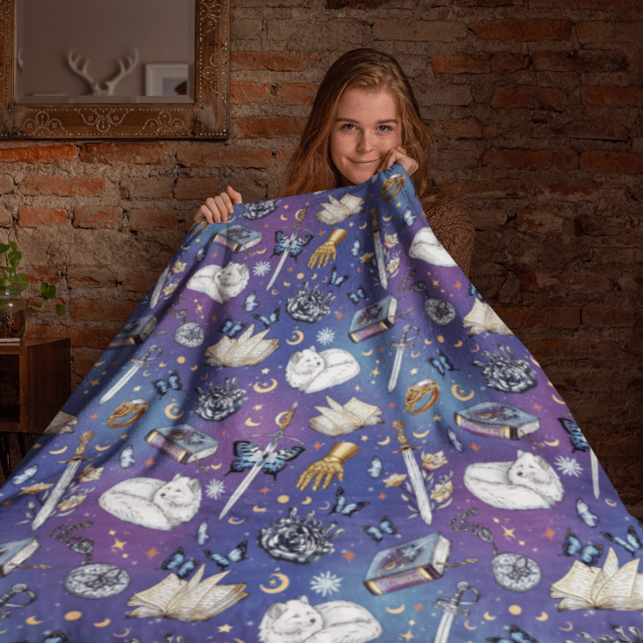 Cozy Quicksilver Little Osha Blanket - Starry Skies Austin