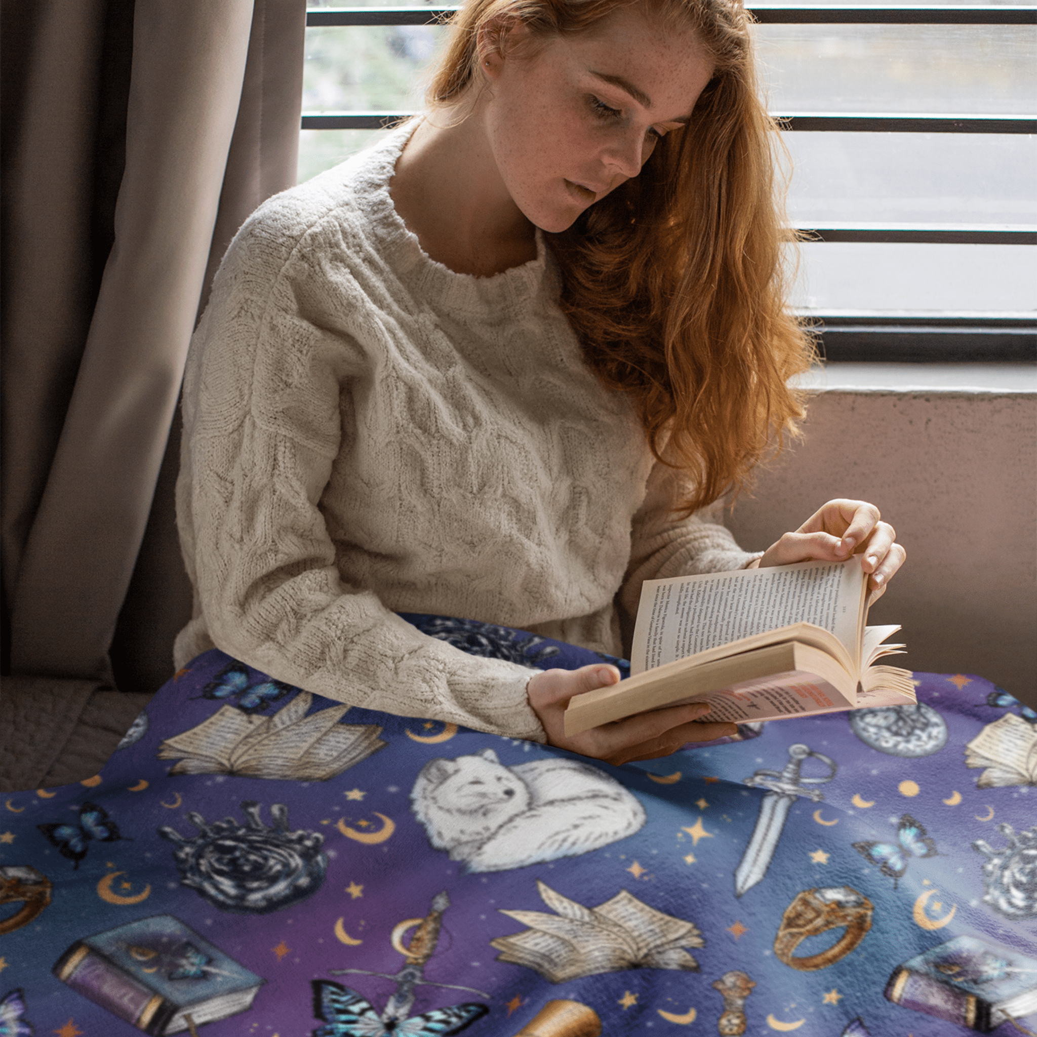 Cozy Quicksilver Little Osha Blanket - Starry Skies Austin