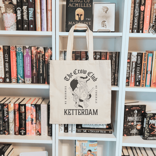 Crow Club Sublimated Canvas Tote Bag - Starry Skies Austin