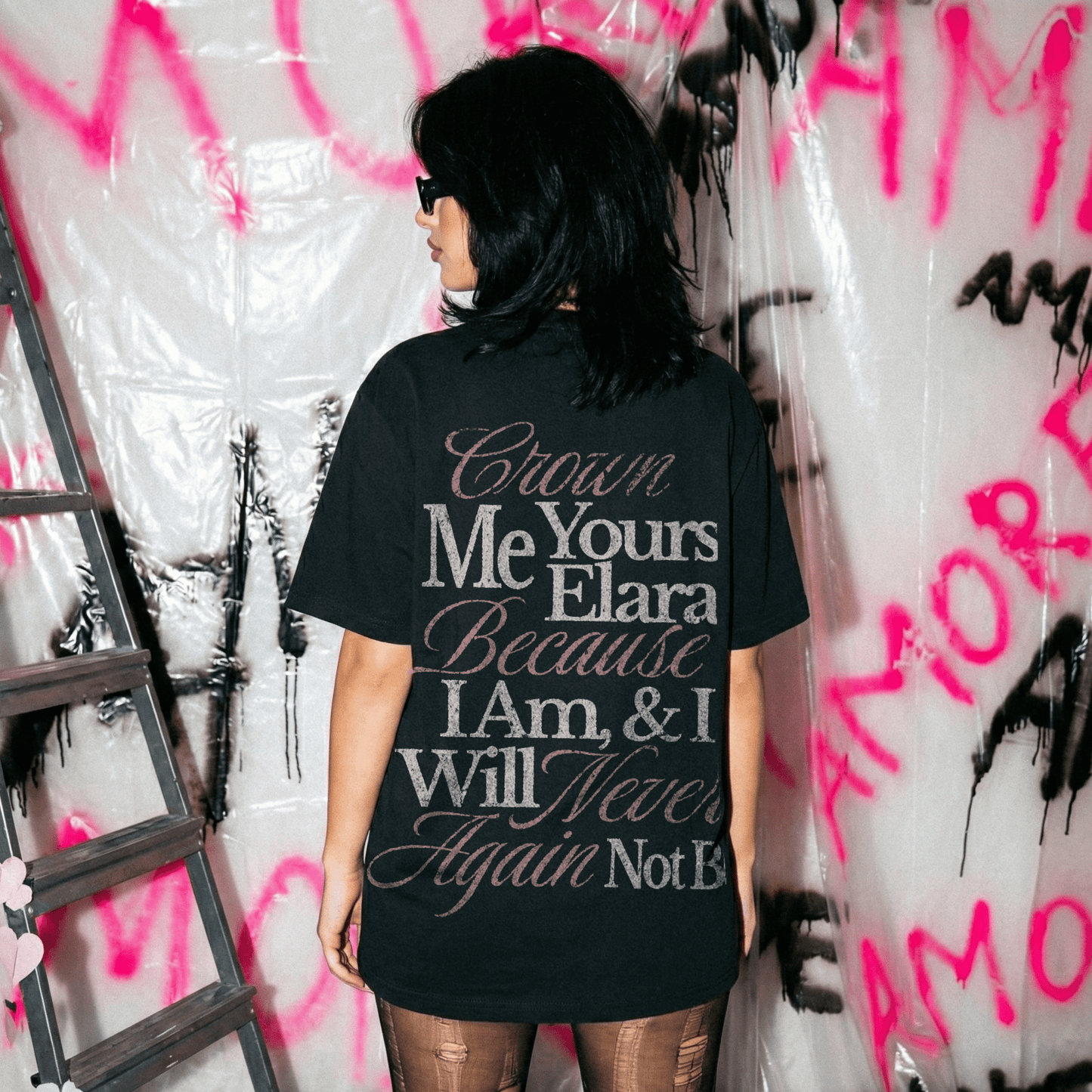 Crown Me Yours Bookish Tee - Starry Skies Austin