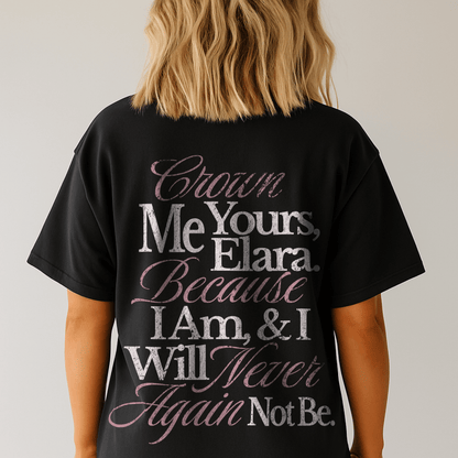 Crown Me Yours Bookish Tee - Starry Skies Austin
