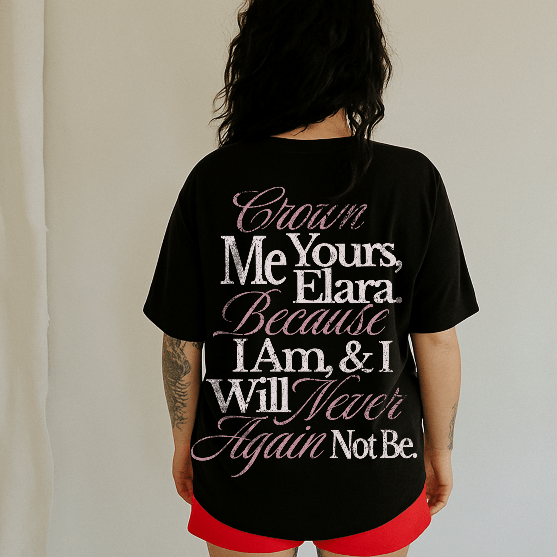 Crown Me Yours Bookish Tee - Starry Skies Austin