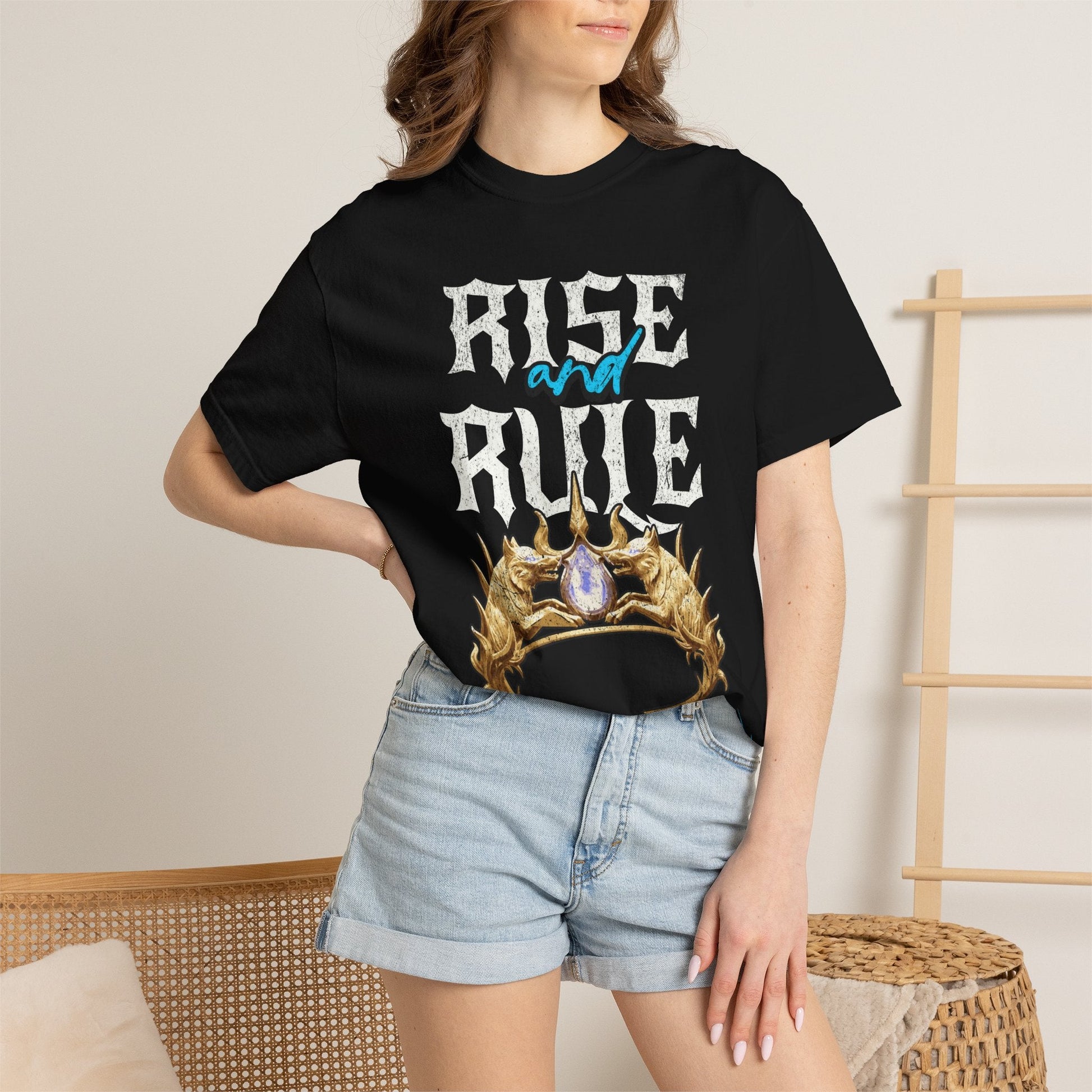 Crown of Nocturna Oversized Tee - Starry Skies Austin