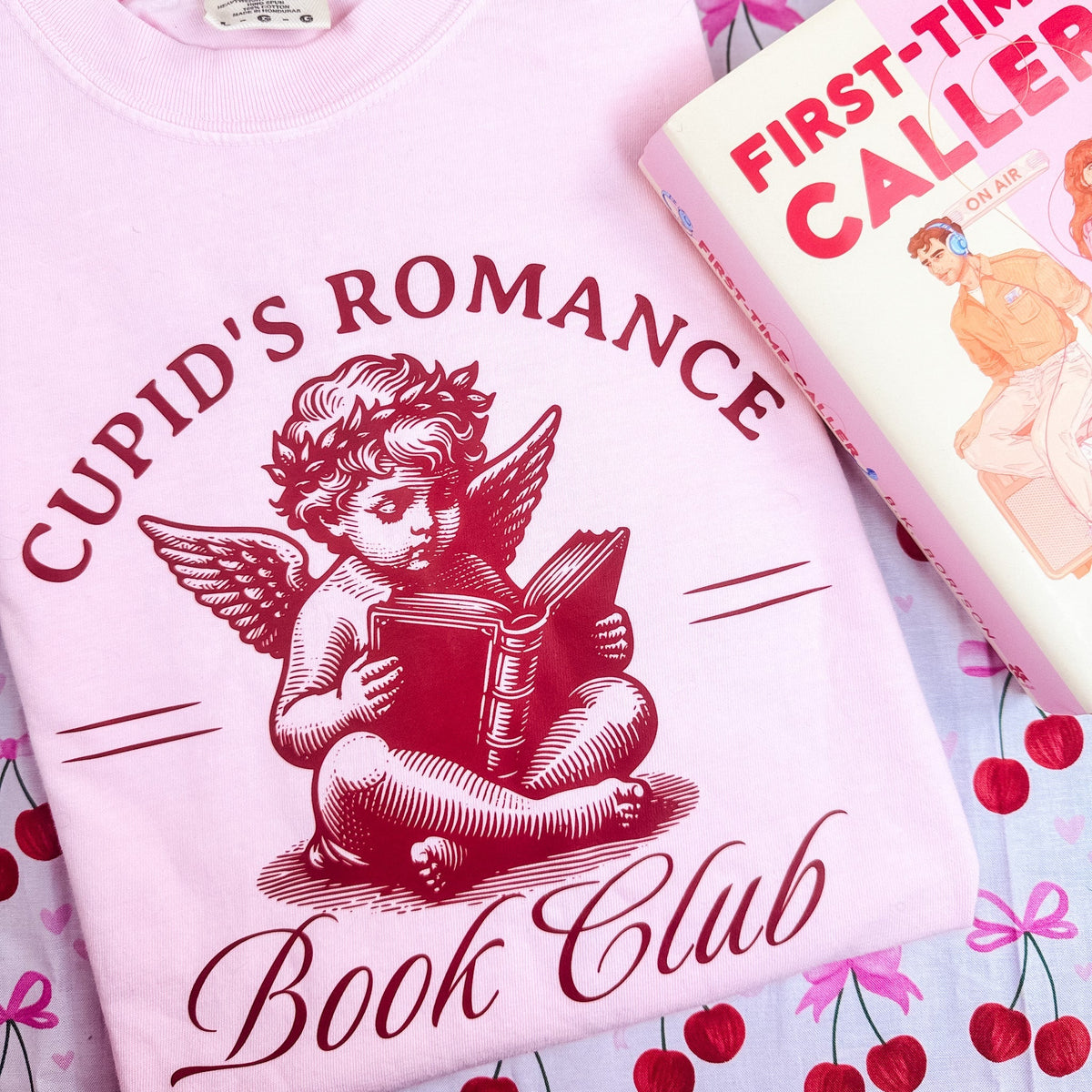 Cupid’s Romance Book Club Heavyweight Comfort Colors Shirt - Starry Skies Austin