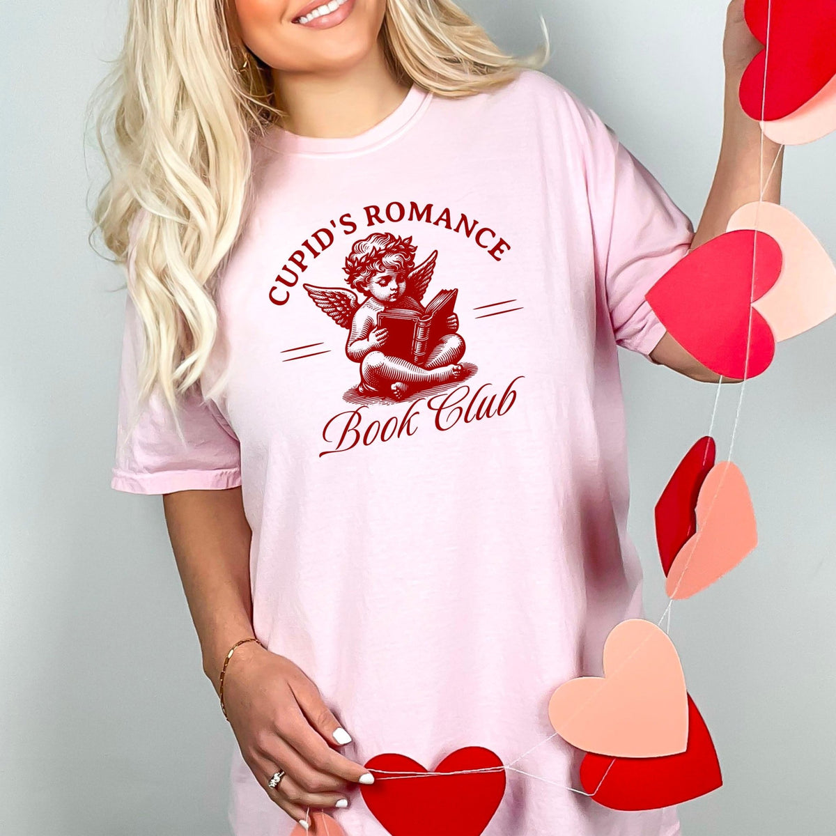 Cupid’s Romance Book Club Heavyweight Comfort Colors Shirt - Starry Skies Austin