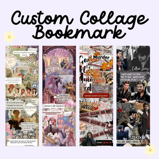 Custom Collage Bookmark - Starry Skies Austin
