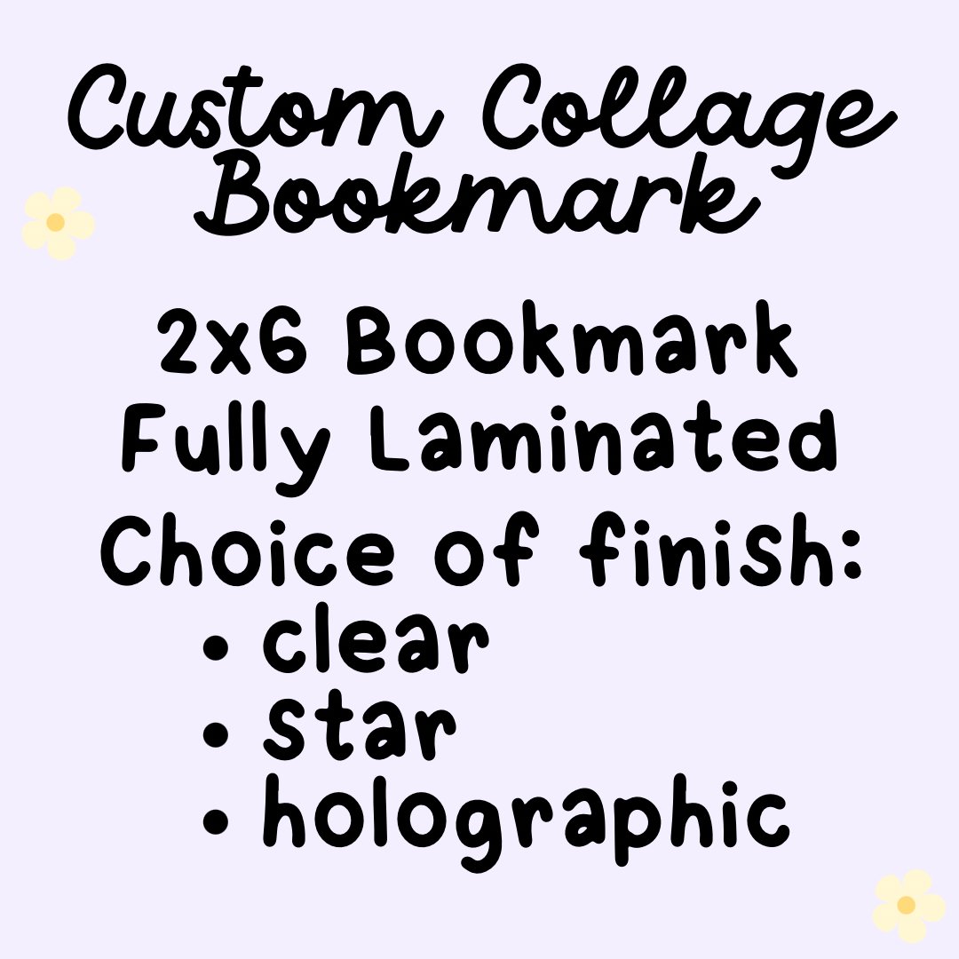 Custom Collage Bookmark - Starry Skies Austin