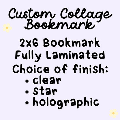 Custom Collage Bookmark - Starry Skies Austin