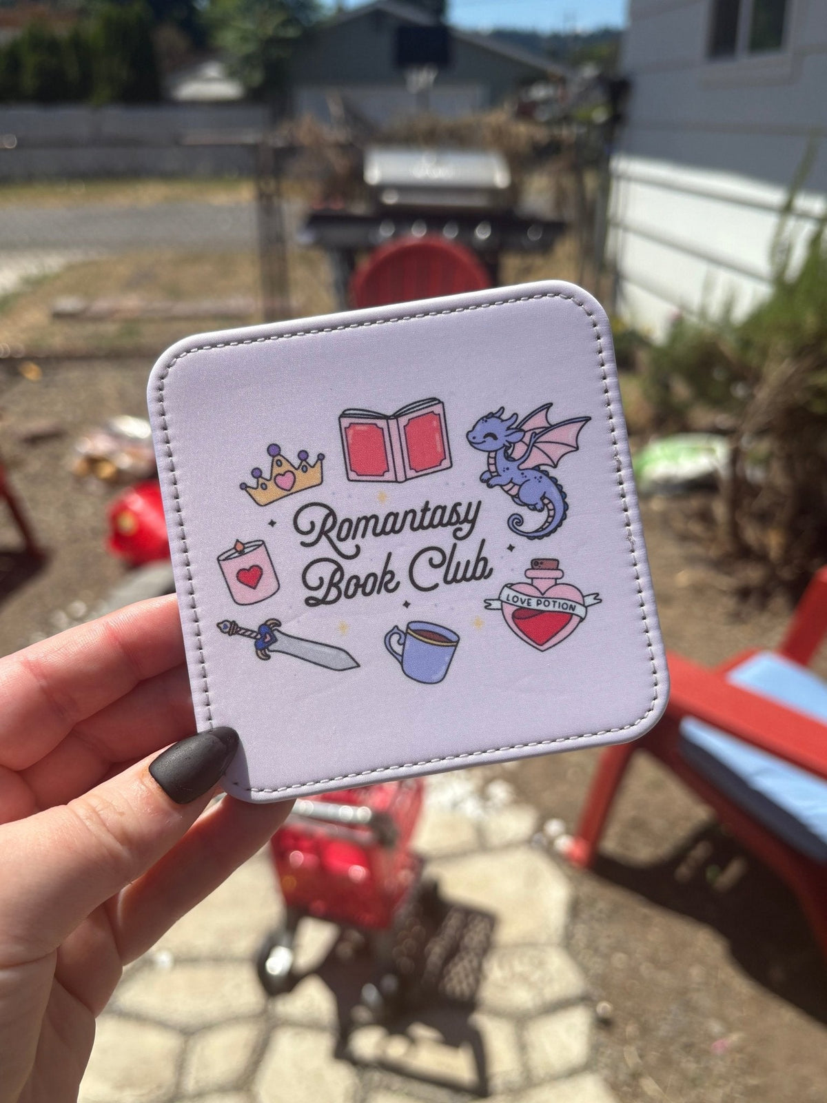 Cute and Moooody Coaster - ONE Coaster - Starry Skies Austin