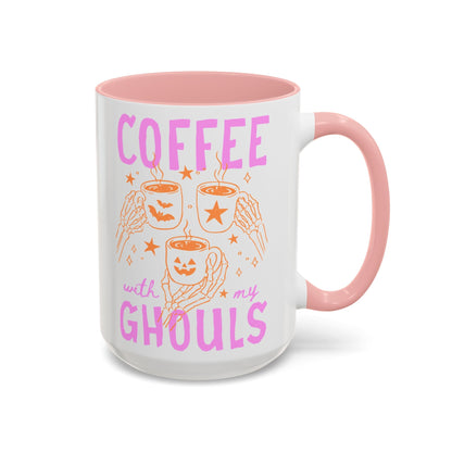 Cute Ghouls Halloween Coffee Mug - Starry Skies Austin