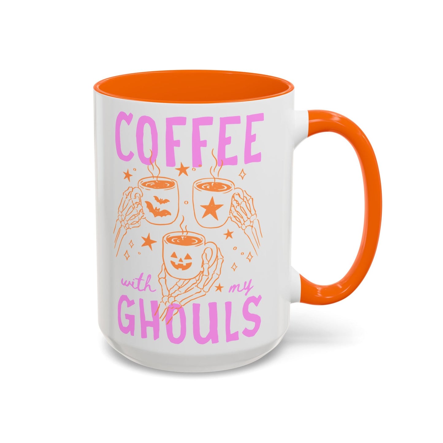Cute Ghouls Halloween Coffee Mug - Starry Skies Austin
