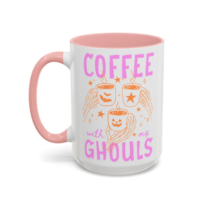 Cute Ghouls Halloween Coffee Mug - Starry Skies Austin