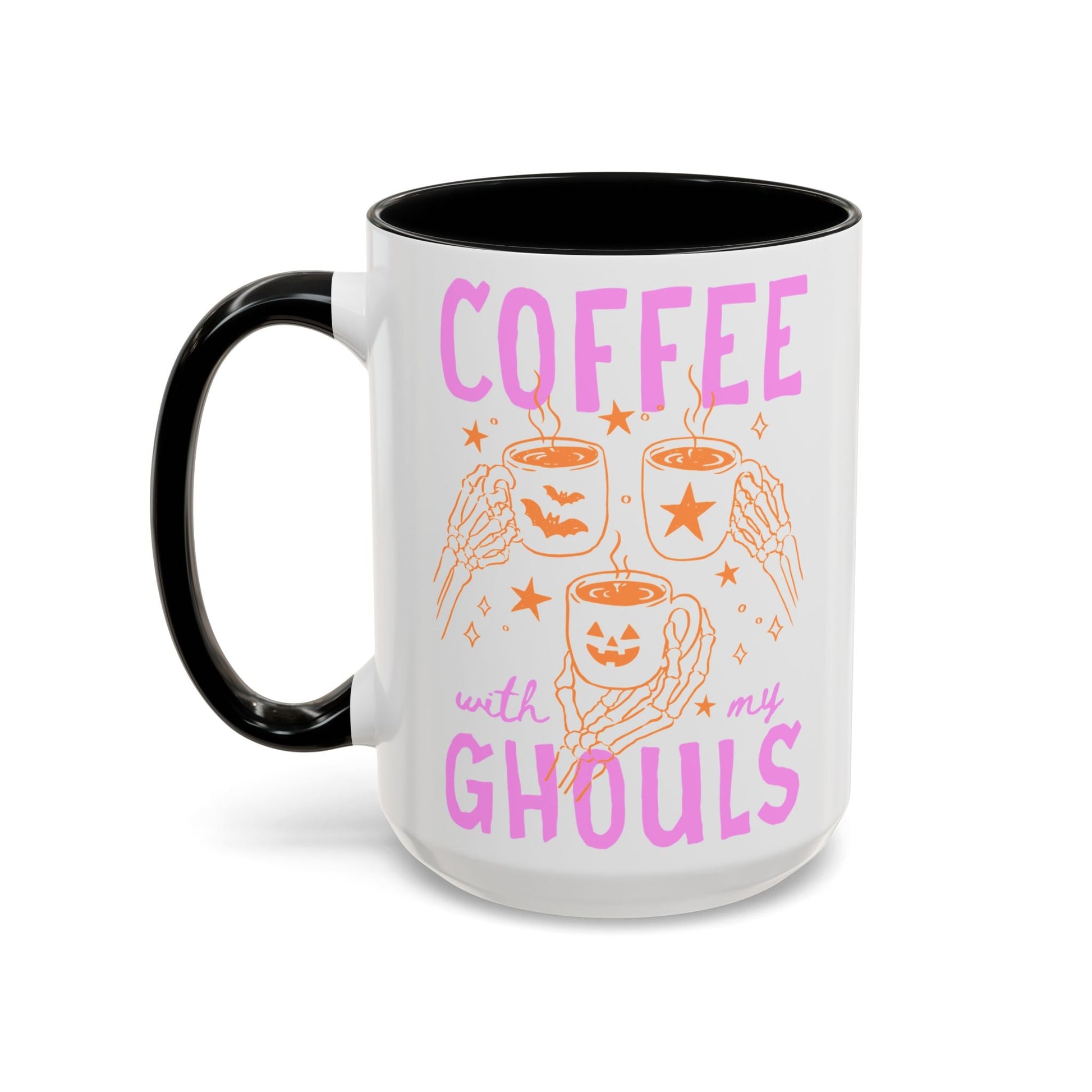 Cute Ghouls Halloween Coffee Mug - Starry Skies Austin