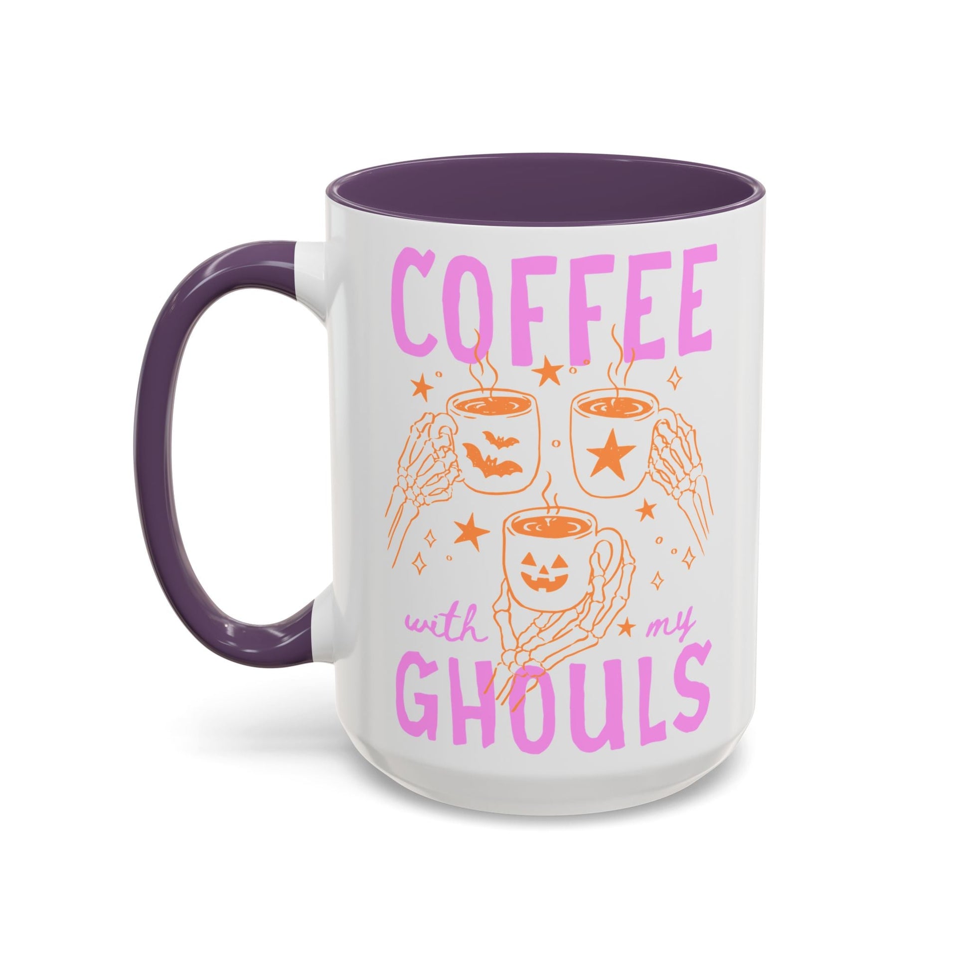 Cute Ghouls Halloween Coffee Mug - Starry Skies Austin
