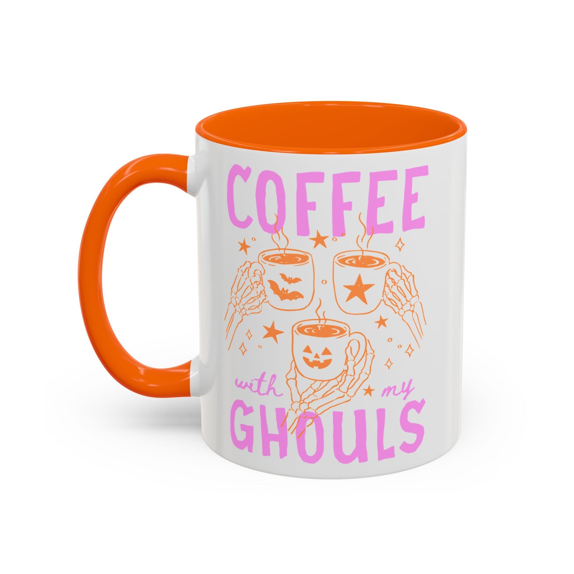 Cute Ghouls Halloween Coffee Mug - Starry Skies Austin