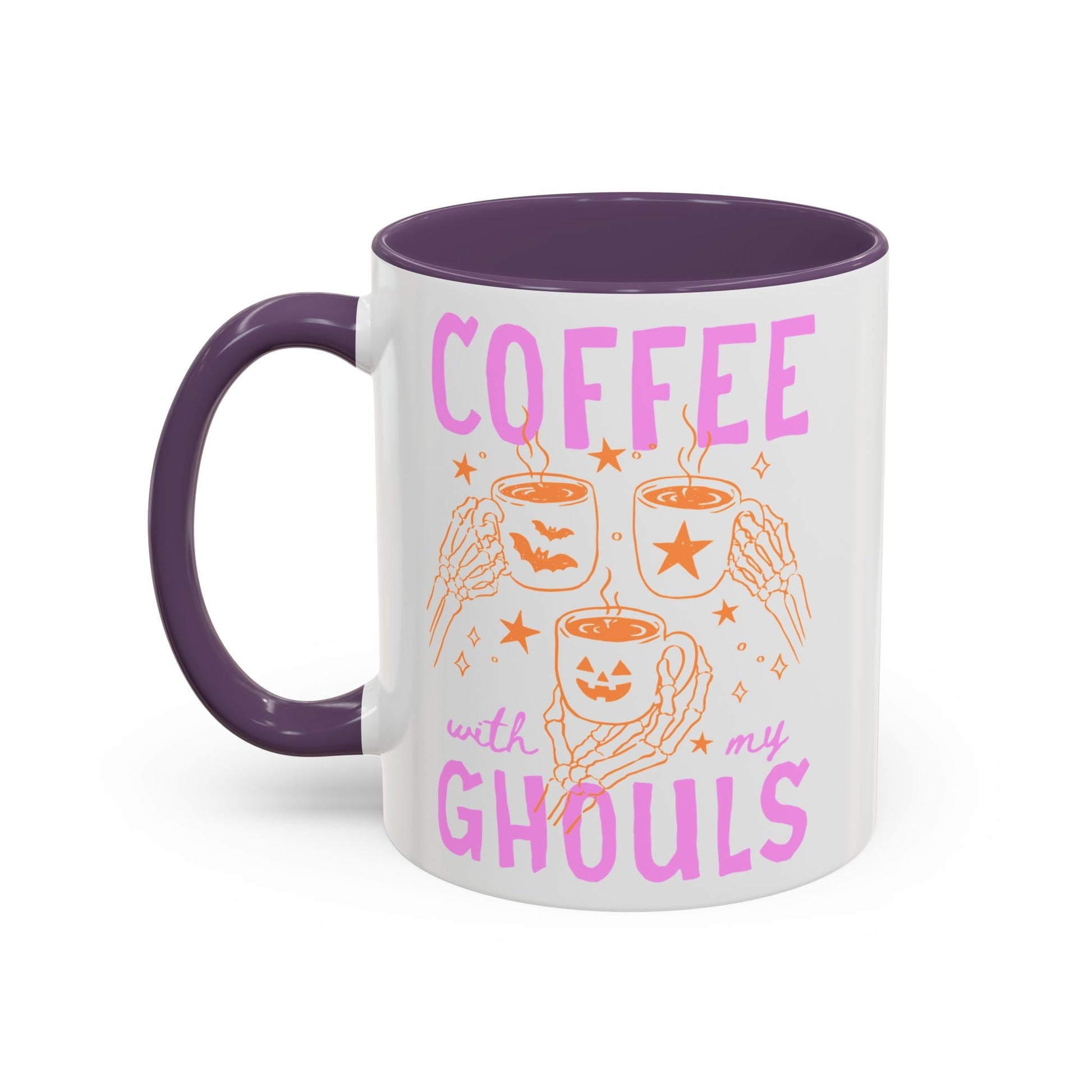 Cute Ghouls Halloween Coffee Mug - Starry Skies Austin