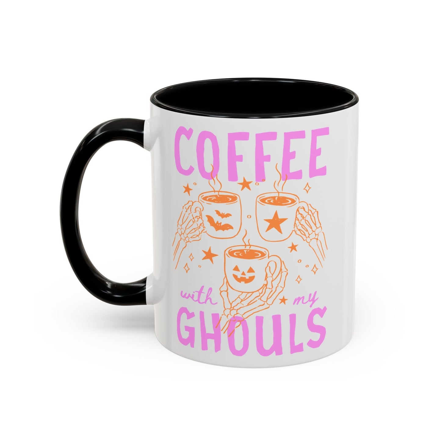Cute Ghouls Halloween Coffee Mug - Starry Skies Austin