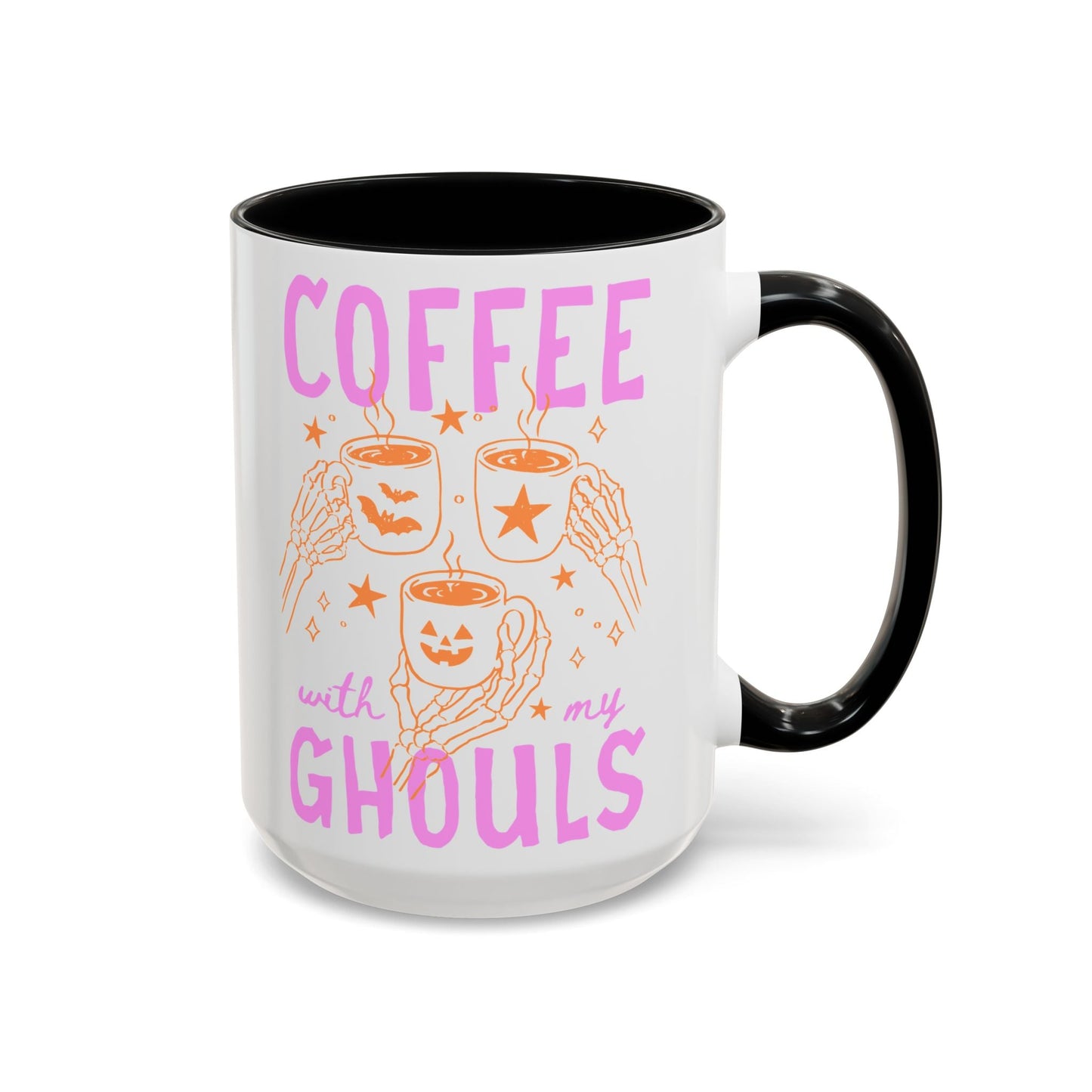 Cute Ghouls Halloween Coffee Mug - Starry Skies Austin