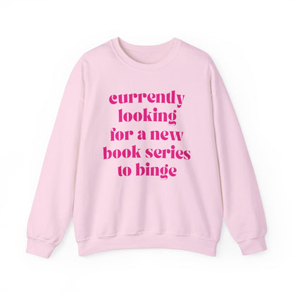 Cute Monochromatic Book Lover Sweatshirt - Starry Skies Austin