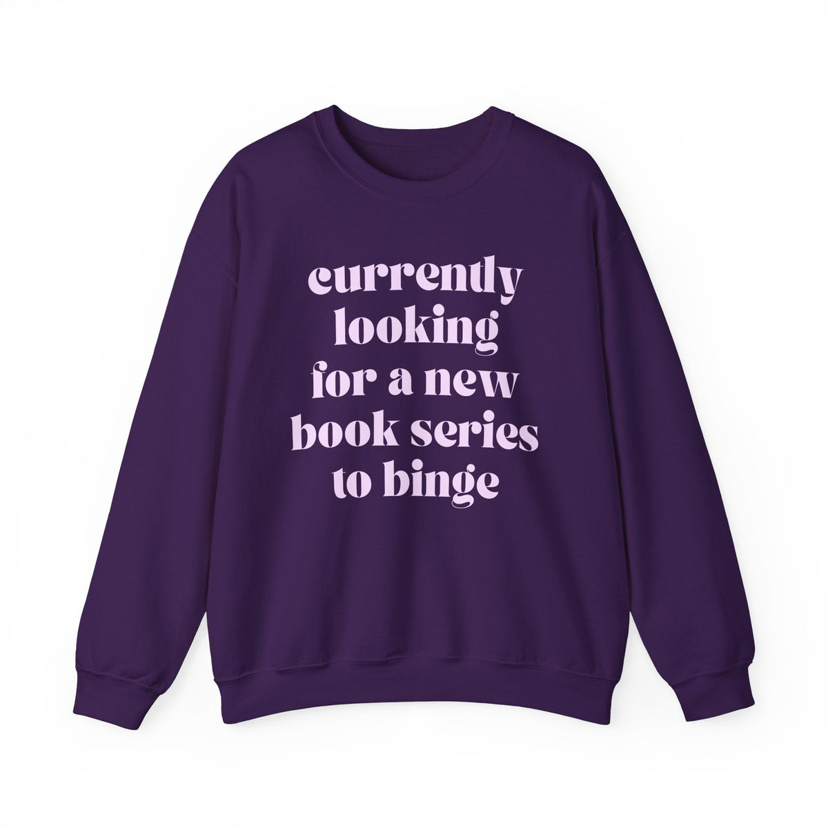 Cute Monochromatic Book Lover Sweatshirt - Starry Skies Austin