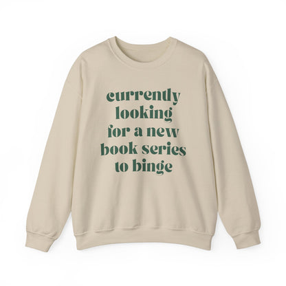Cute Monochromatic Book Lover Sweatshirt - Starry Skies Austin