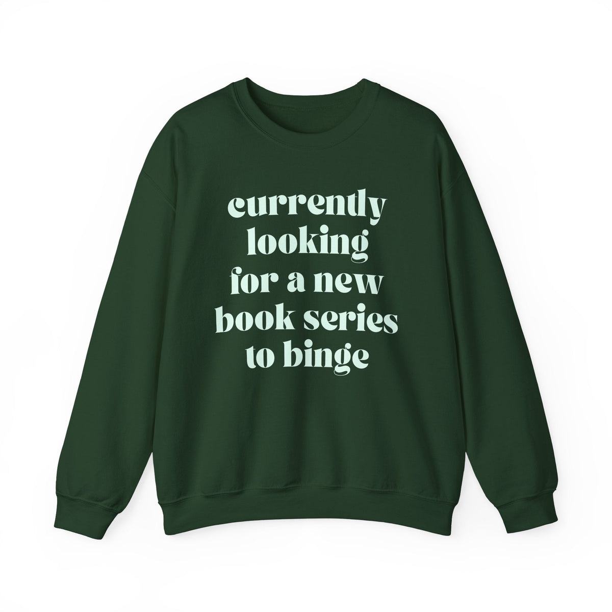 Cute Monochromatic Book Lover Sweatshirt - Starry Skies Austin