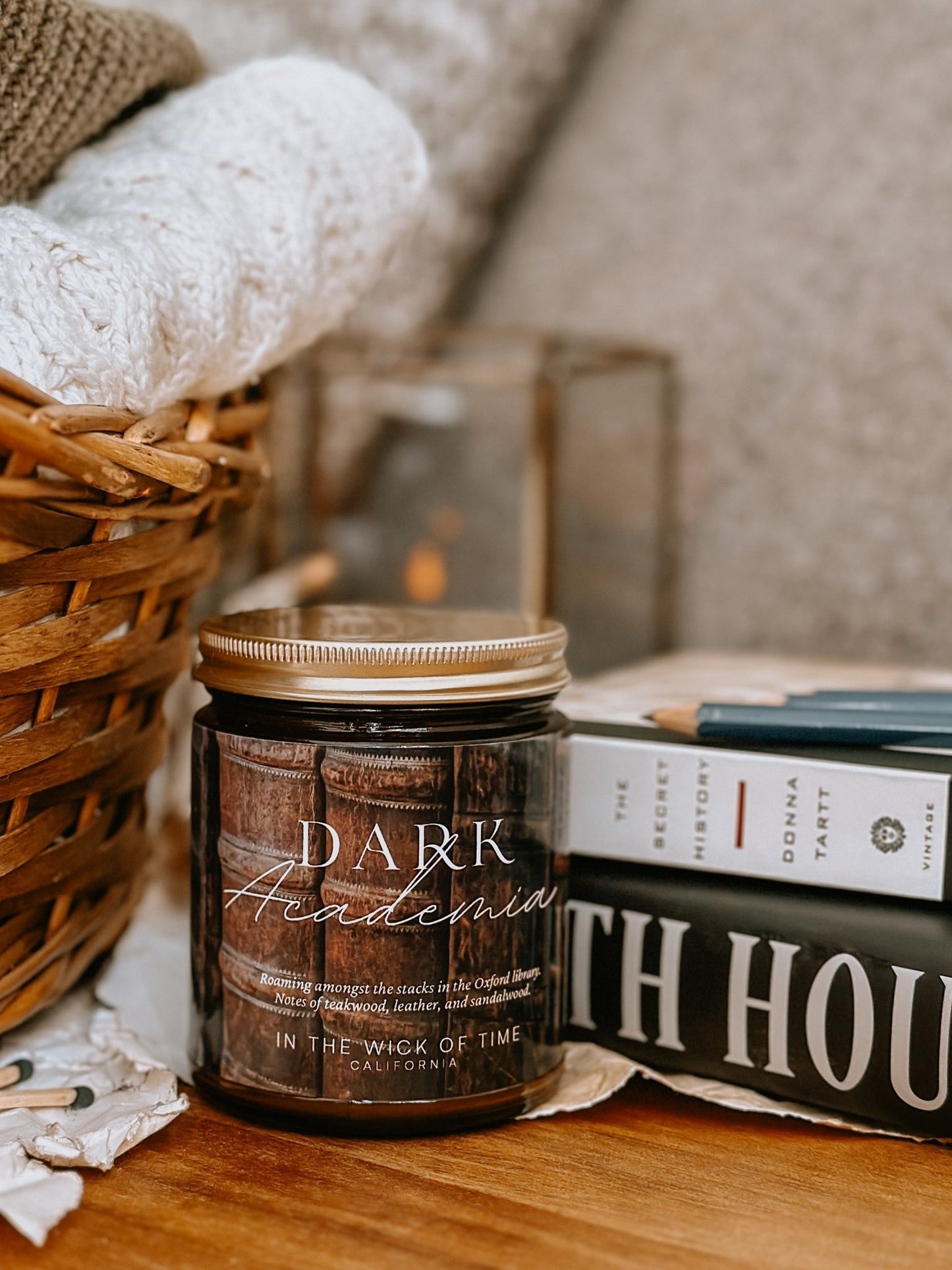 Dark Academia Candle - Starry Skies Austin