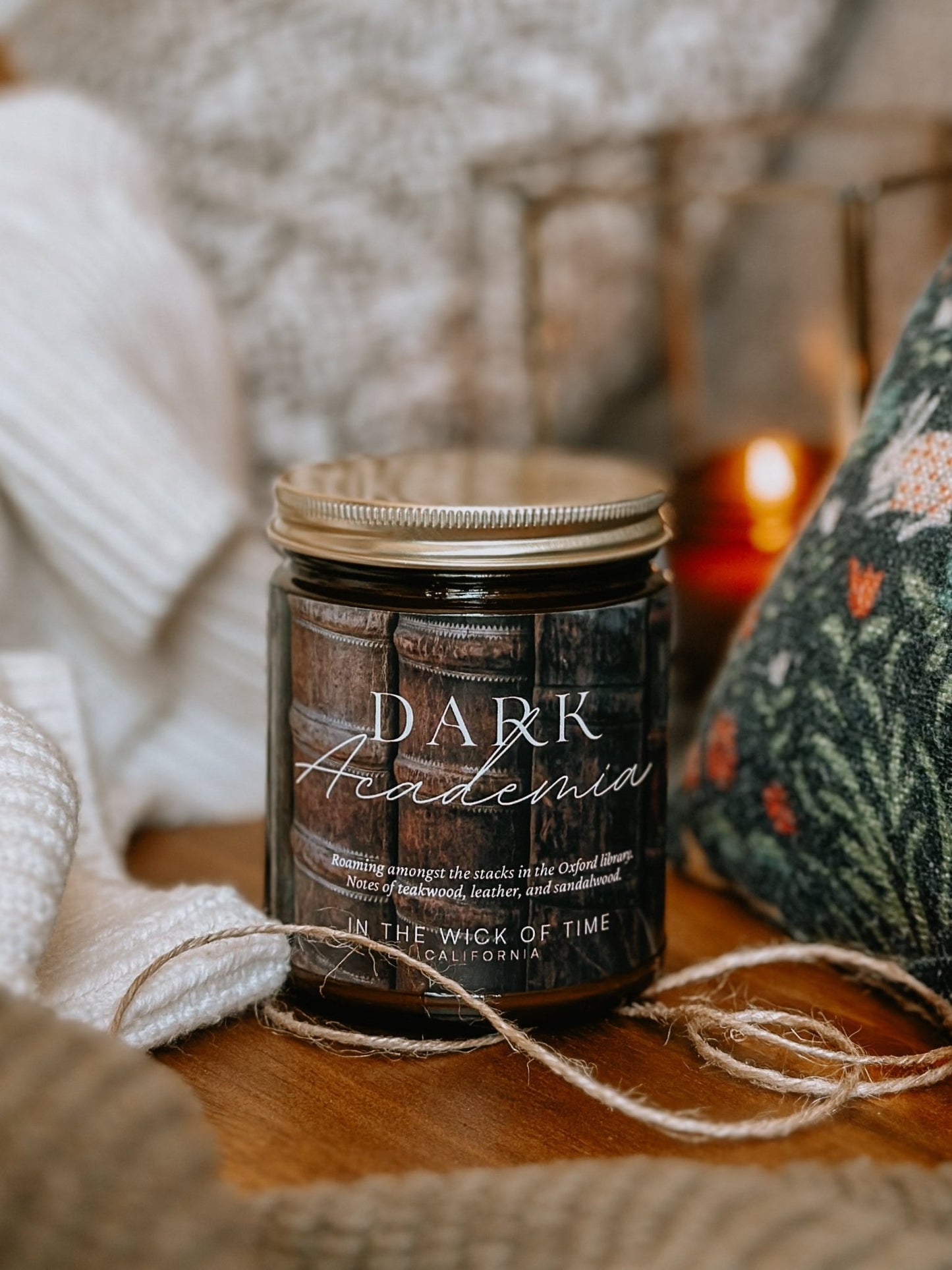 Dark Academia Candle - Starry Skies Austin