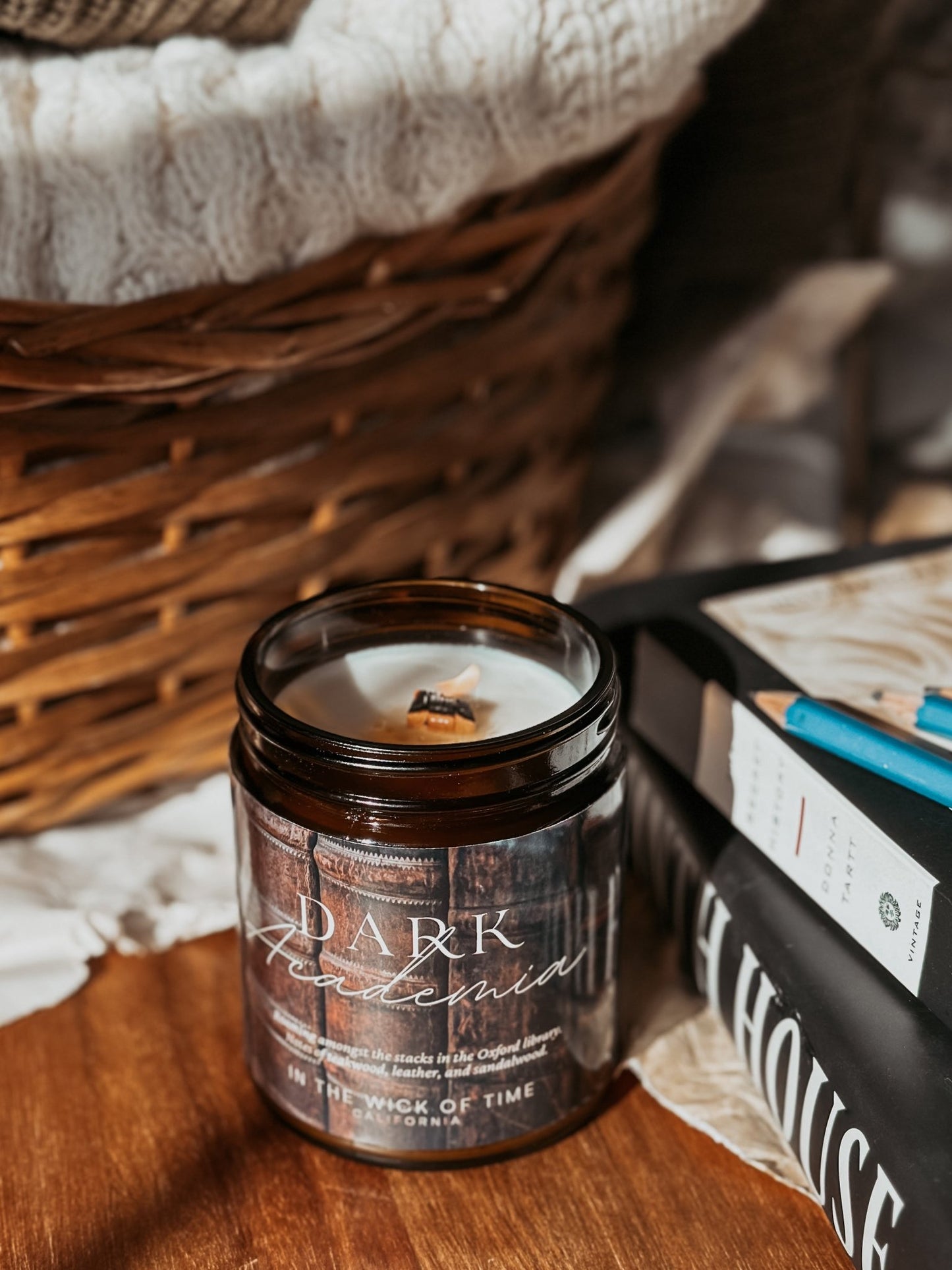 Dark Academia Candle - Starry Skies Austin