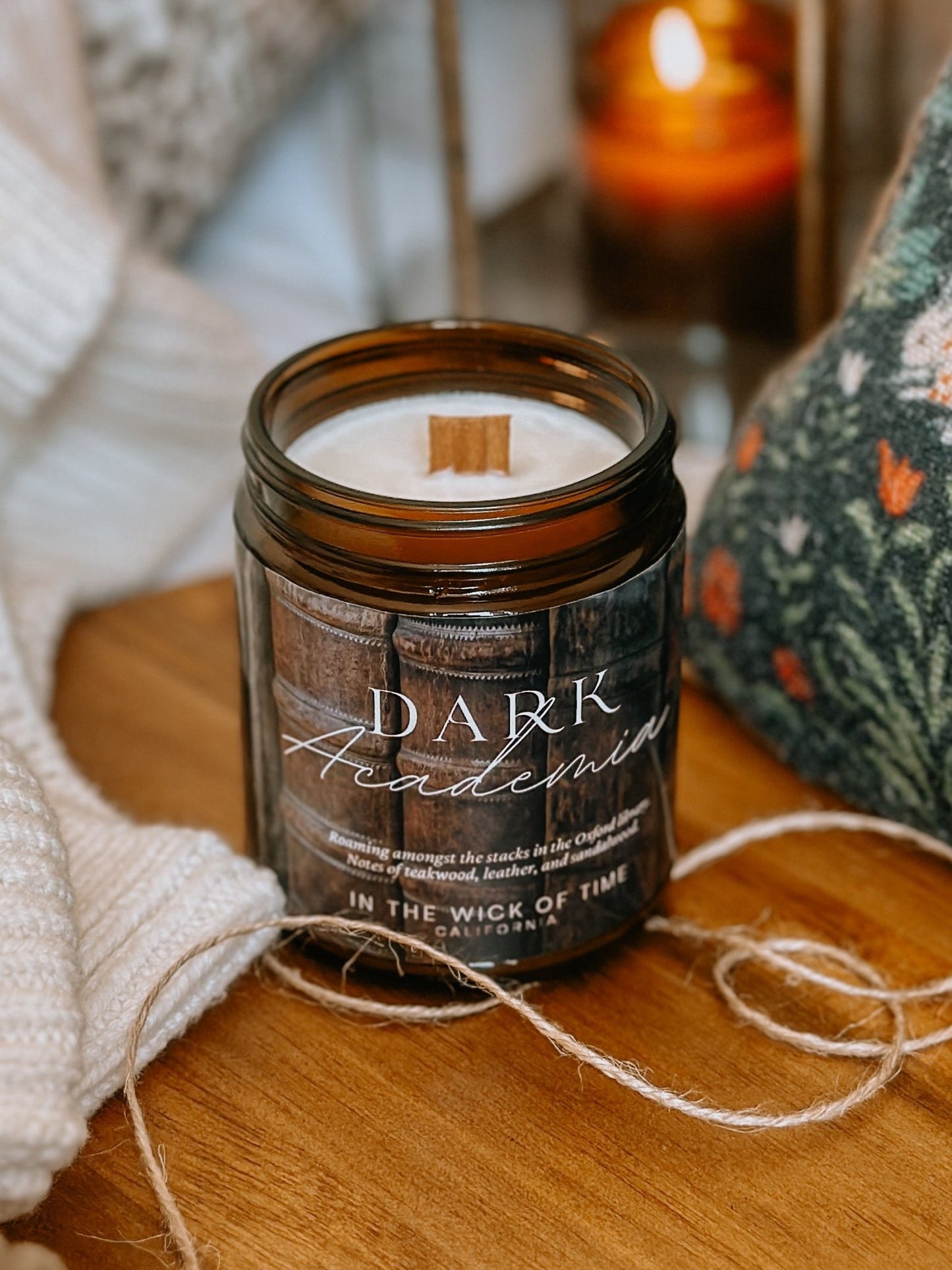 Dark Academia Candle - Starry Skies Austin