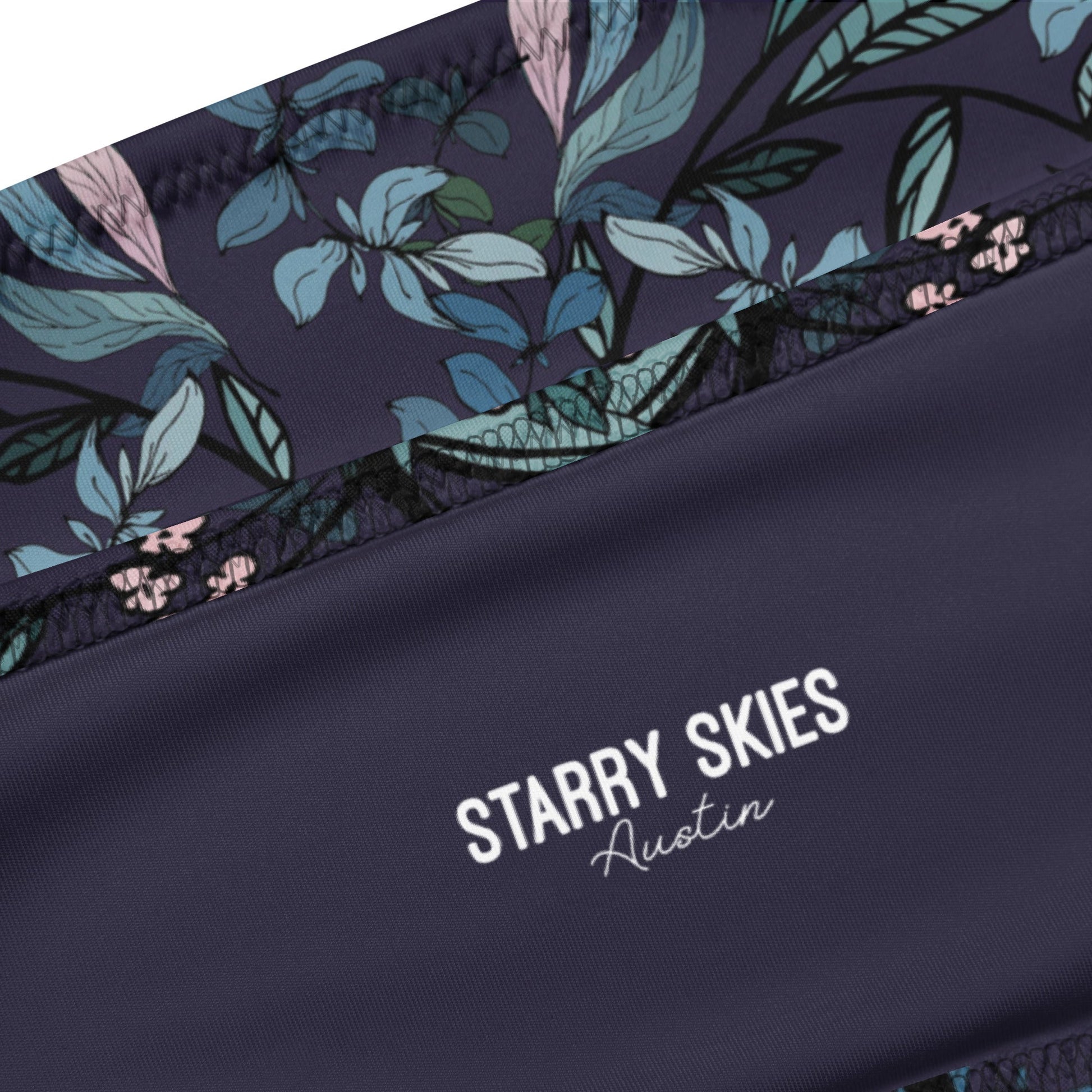 Dark Fae Forest Bandeau Bikini Top - Starry Skies Austin