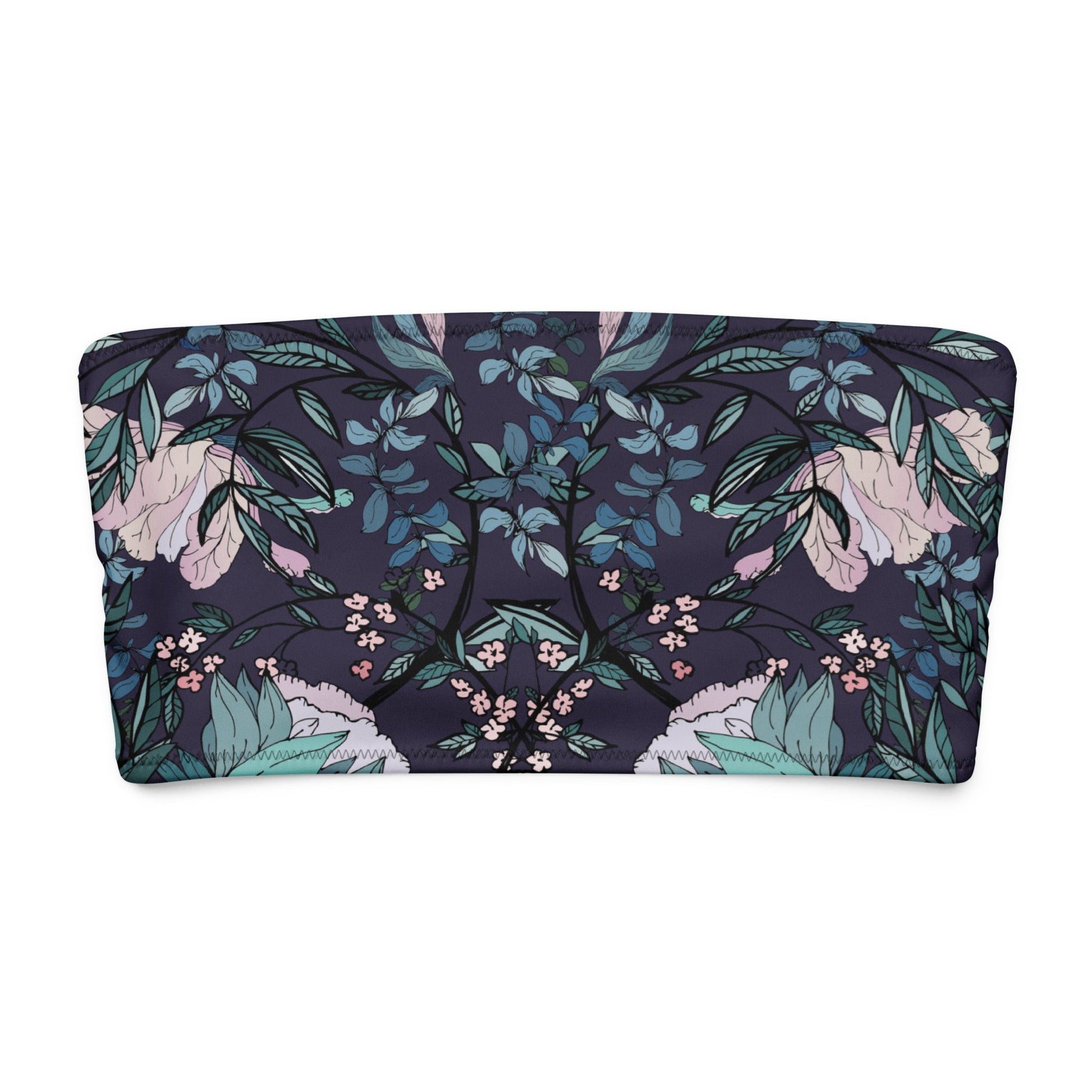 Dark Fae Forest Bandeau Bikini Top - Starry Skies Austin