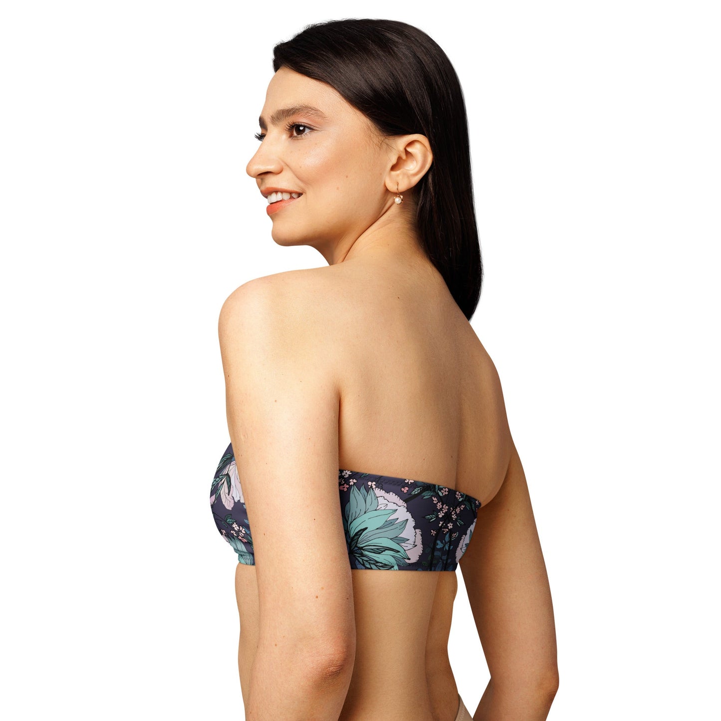 Dark Fae Forest Bandeau Bikini Top - Starry Skies Austin