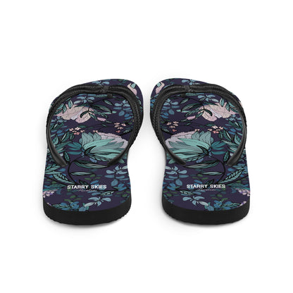 Dark Fae Forest Flip - Flops - Starry Skies Austin