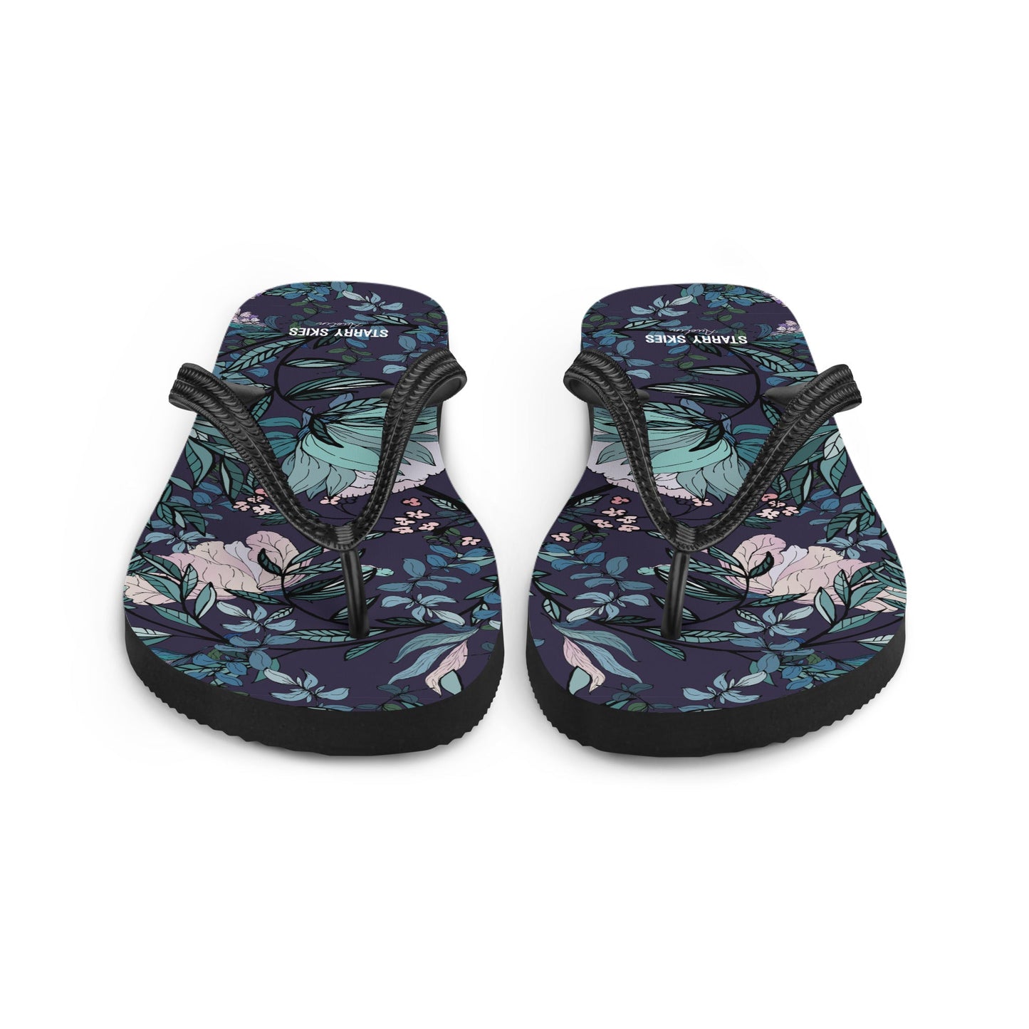 Dark Fae Forest Flip - Flops - Starry Skies Austin