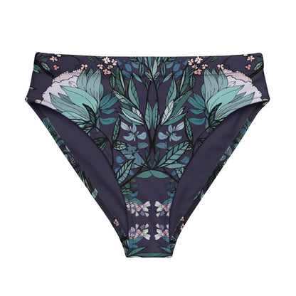 Dark Fae Forest High - Waisted Bikini Bottom - Starry Skies Austin