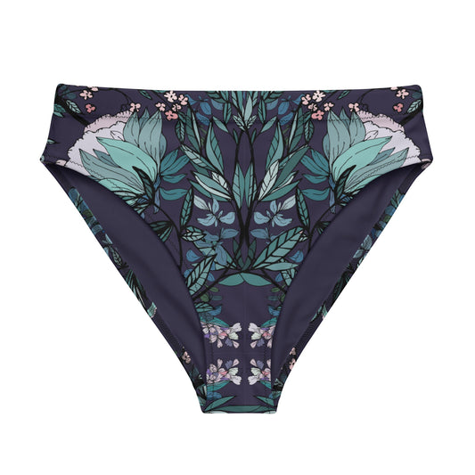 Dark Fae Forest High - Waisted Bikini Bottom - Starry Skies Austin