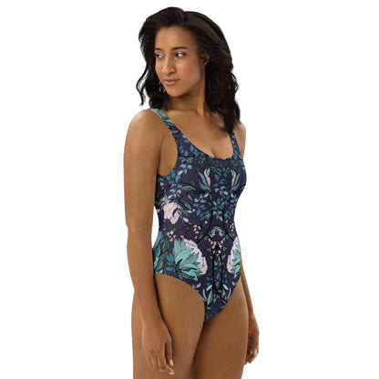 Dark Fae Forest One - Piece Swimsuit - Starry Skies Austin
