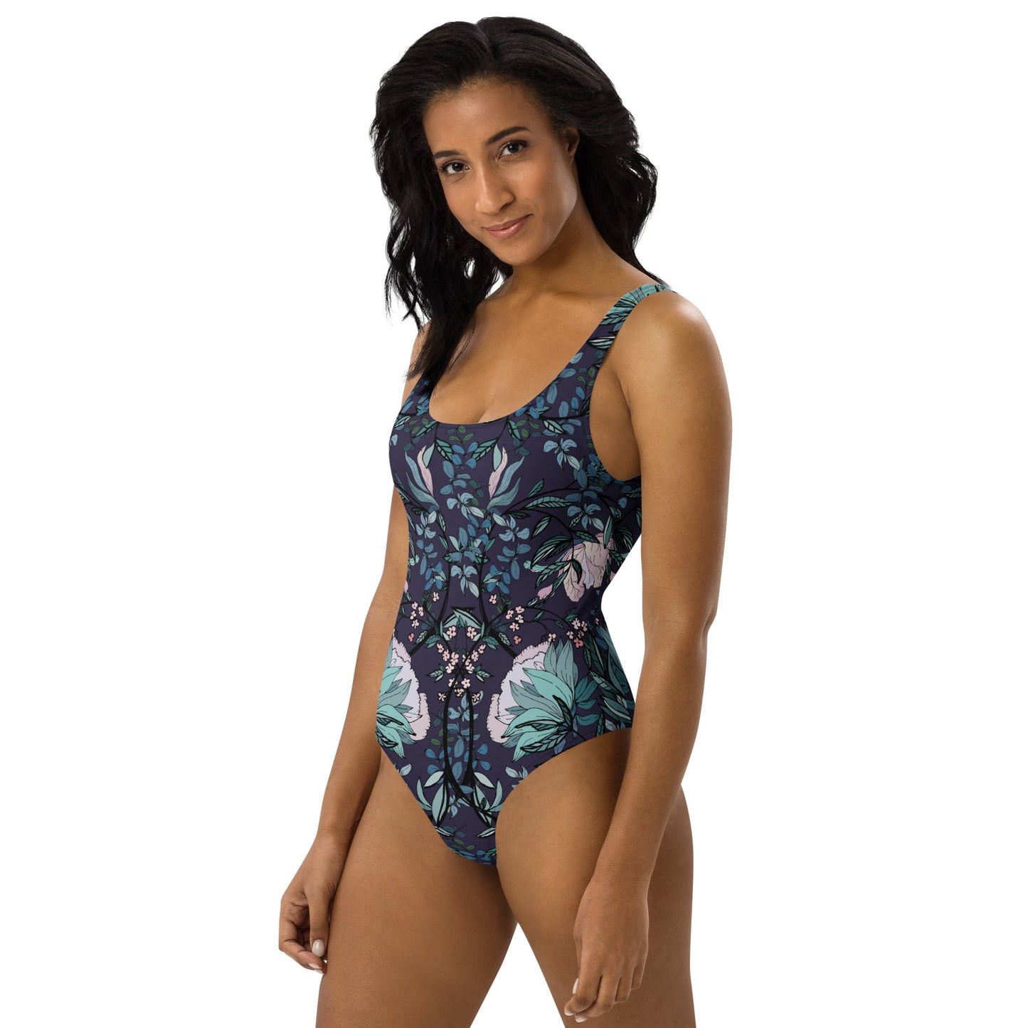 Dark Fae Forest One - Piece Swimsuit - Starry Skies Austin