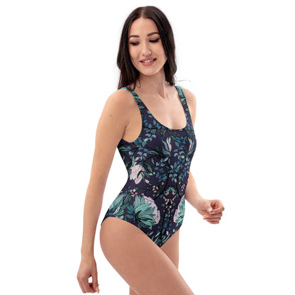 Dark Fae Forest One - Piece Swimsuit - Starry Skies Austin
