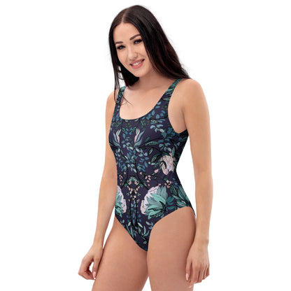 Dark Fae Forest One - Piece Swimsuit - Starry Skies Austin