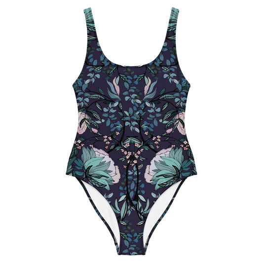 Dark Fae Forest One - Piece Swimsuit - Starry Skies Austin