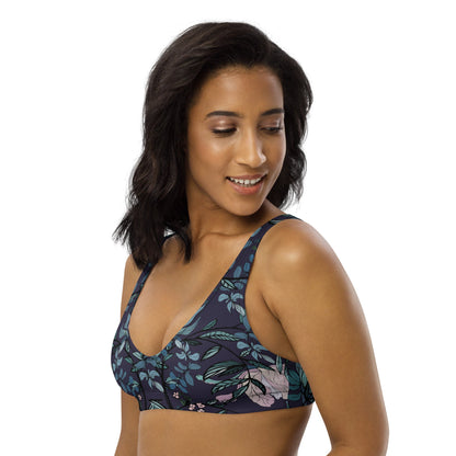 Dark Fae Forest Padded Bikini Top - Starry Skies Austin