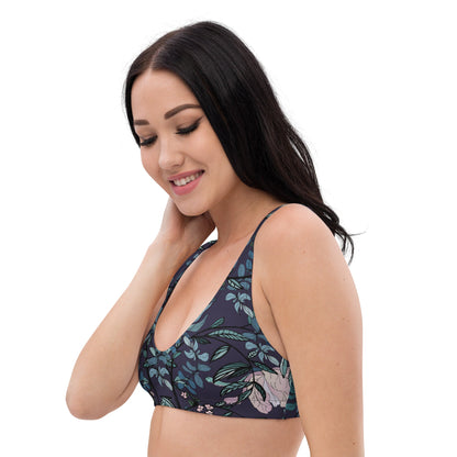 Dark Fae Forest Padded Bikini Top - Starry Skies Austin