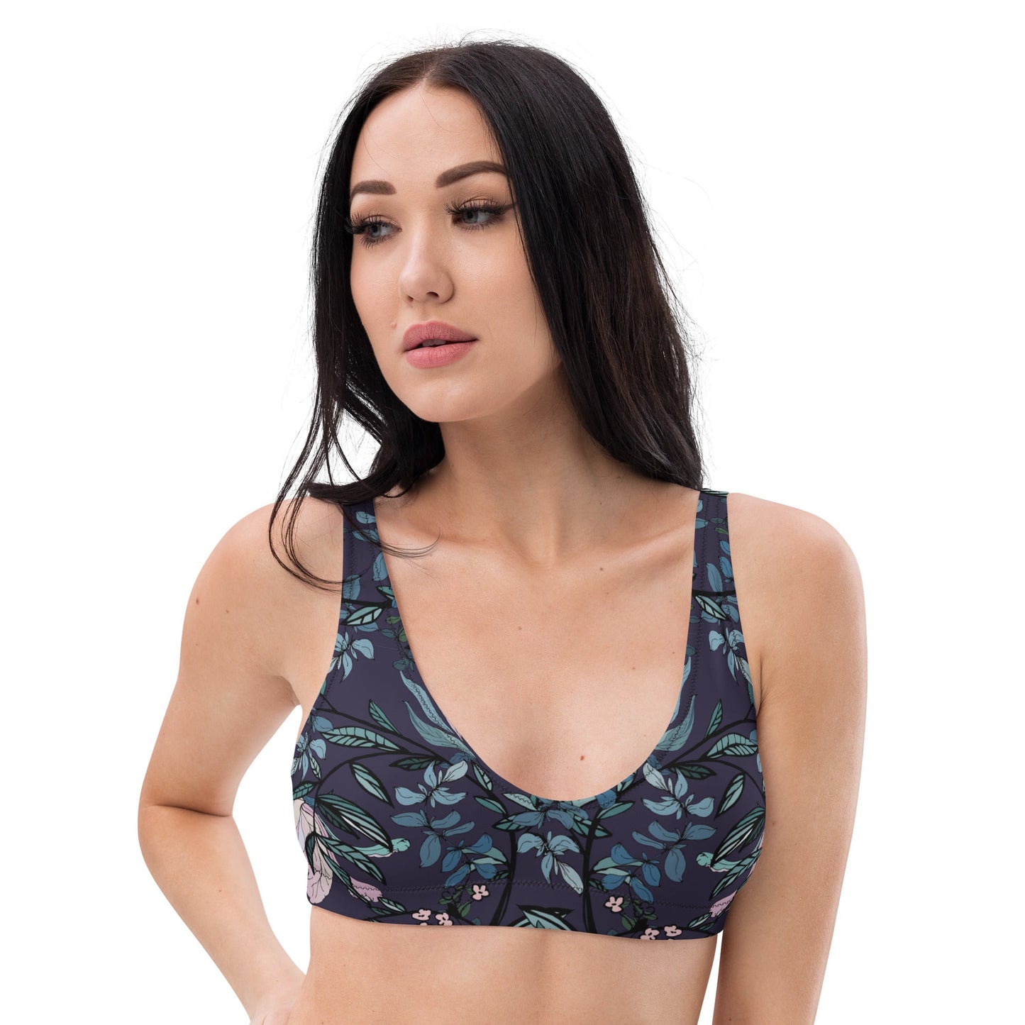 Dark Fae Forest Padded Bikini Top - Starry Skies Austin