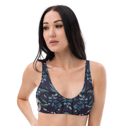 Dark Fae Forest Padded Bikini Top - Starry Skies Austin
