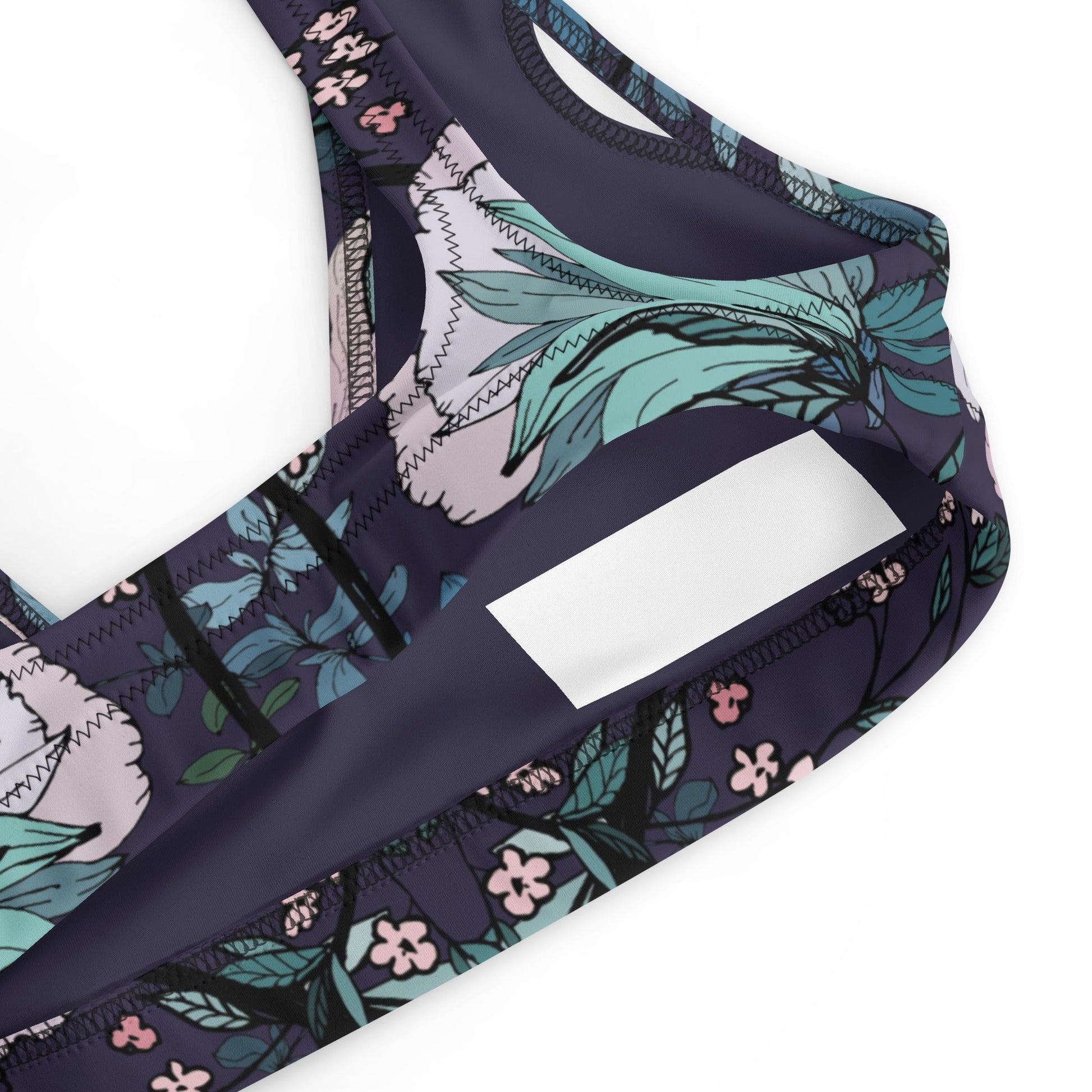 Dark Fae Forest Padded Bikini Top - Starry Skies Austin