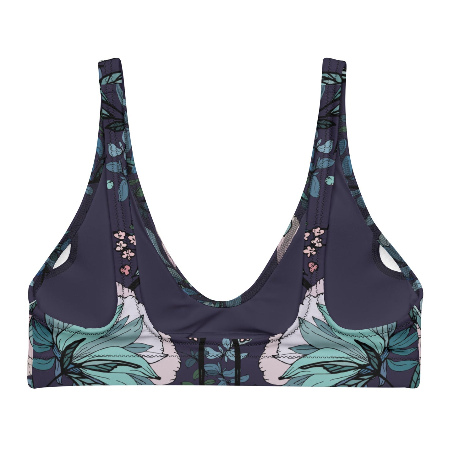 Dark Fae Forest Padded Bikini Top - Starry Skies Austin
